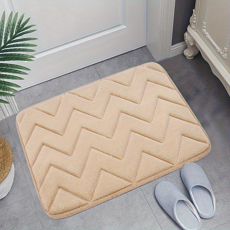 Bath Mat Rugs, Super Absorbent Floor Mat, Water Absorption and Quick  Drying, Non Slip Carpet for