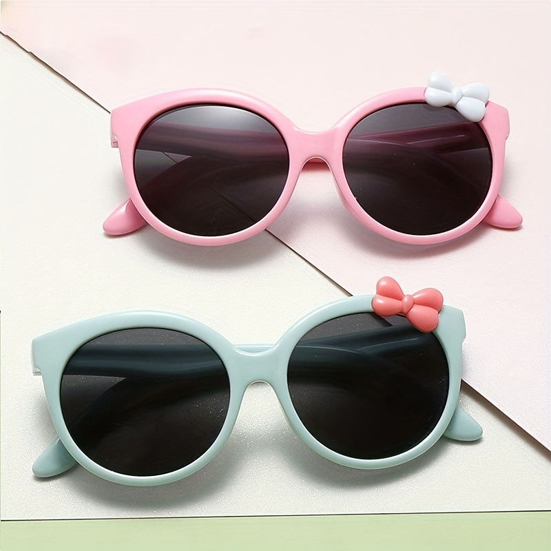 Kinder Polarisierte Sonnenbrillen Flexible Gummi-brillen Für