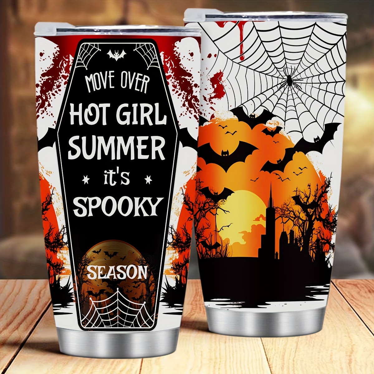 Zombie Hand Custom Engraved Tumbler w/straw & lid- 20oz Stainless