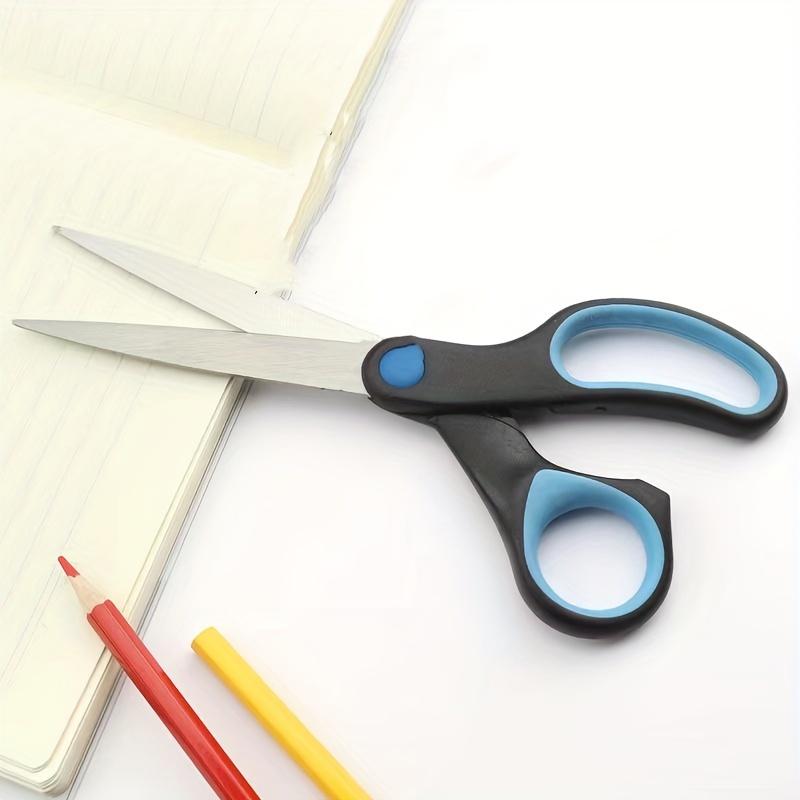 Kids School Scissors: Small Safety Scissors Pointed Tip, Soft