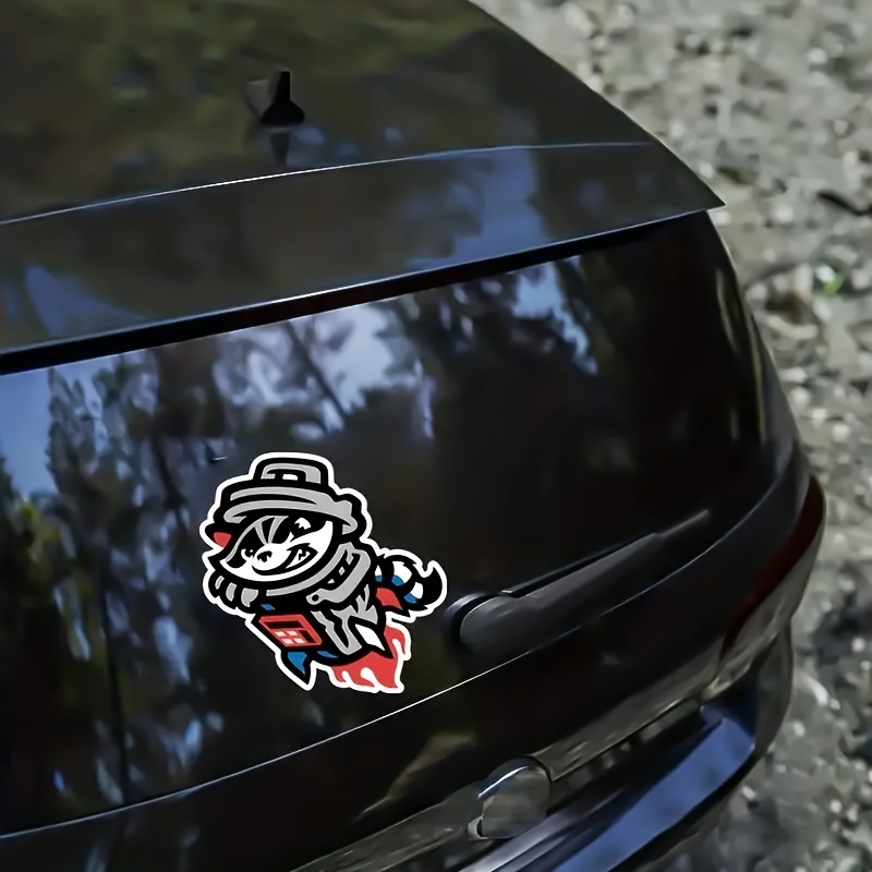 Car Decal American Emblem Trash Panda