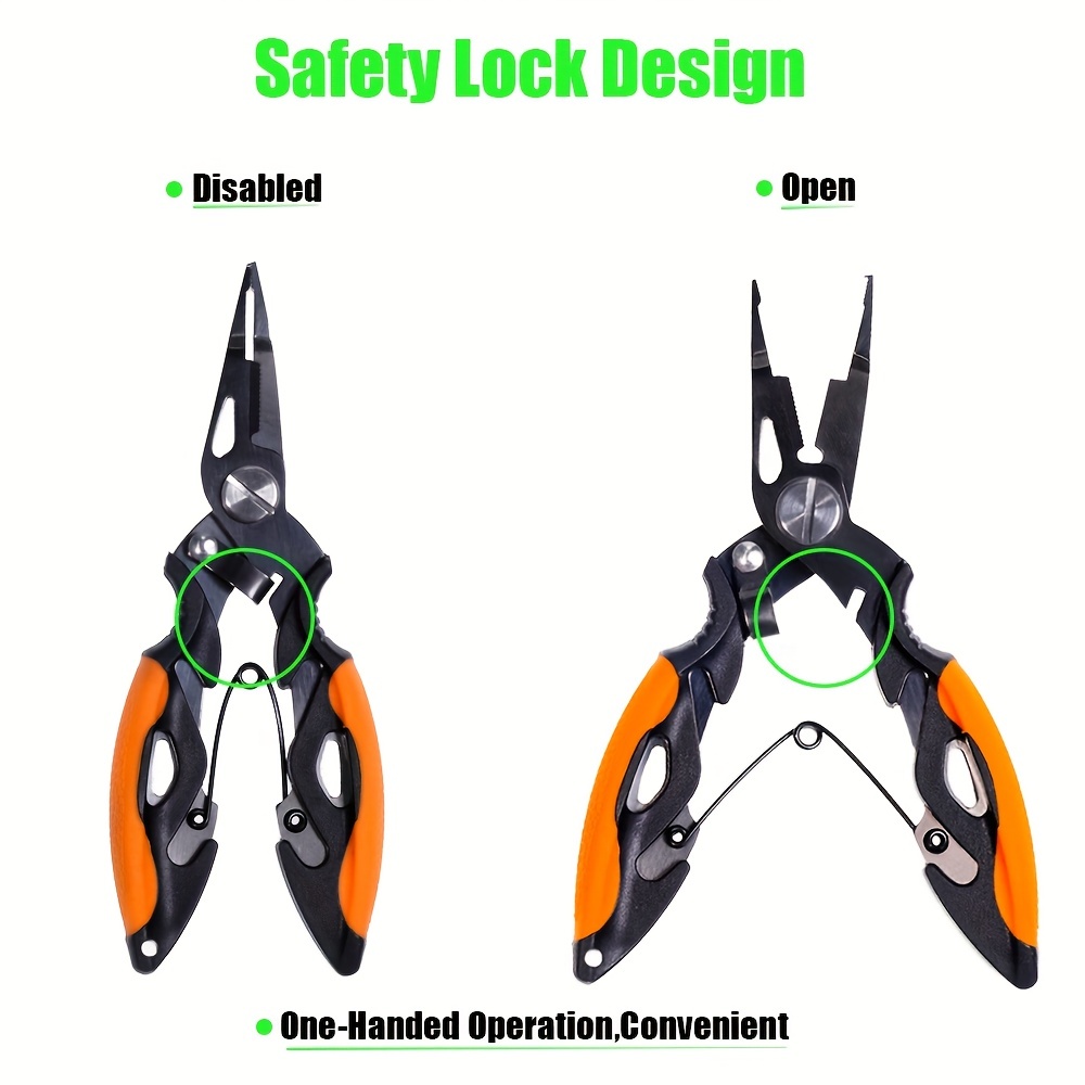 180g 20CM Fishing Pliers Fishing Tools Line Cutter Multifunctional Knot  Aluminum Alloy Scissors Hook Remover Fishing Equipment