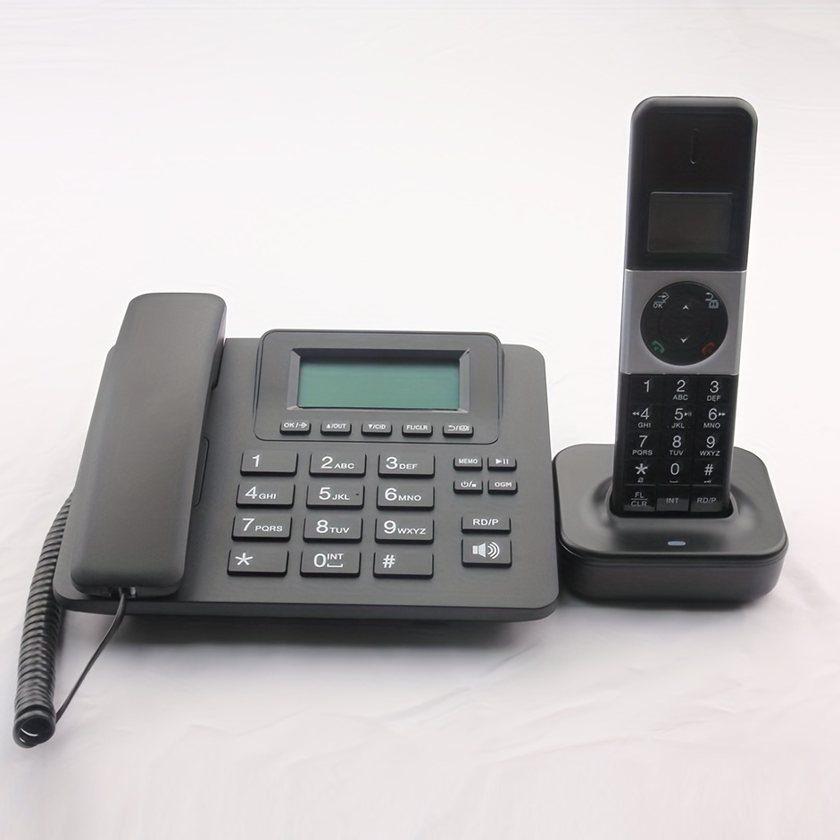 Teléfono Fijo Telefono Inalambrico Casa Oficina 24GHz Landline con