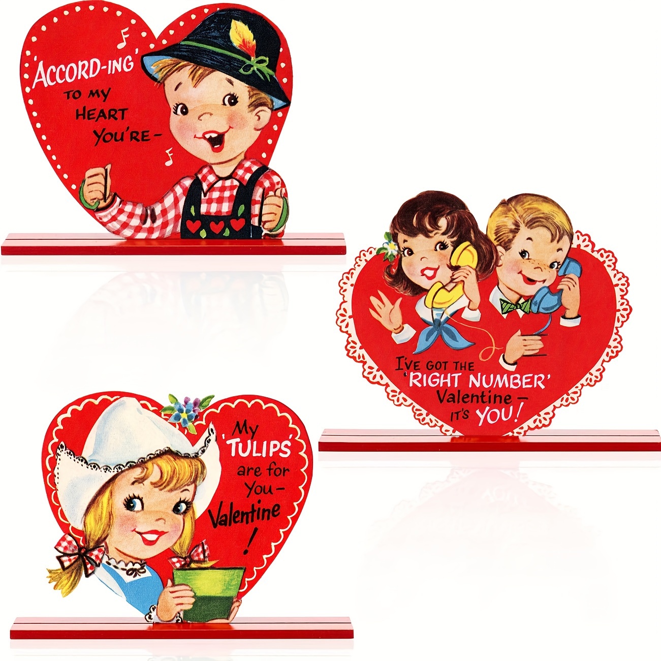  3 PCS Valentine's Day Wooden Sign Table Decor, Happy  Valentine's Tabletop Centerpiece XOXO Be Mine Valentine Decorations for  Tables, Valentine's Day Gifts Wood Love Heart Desk Mantle Shelf Decoration  : Home