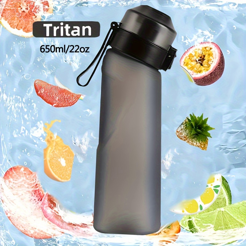 Tritan Sports Water Bottle, 32oz / 1000ml, Transparent Lime