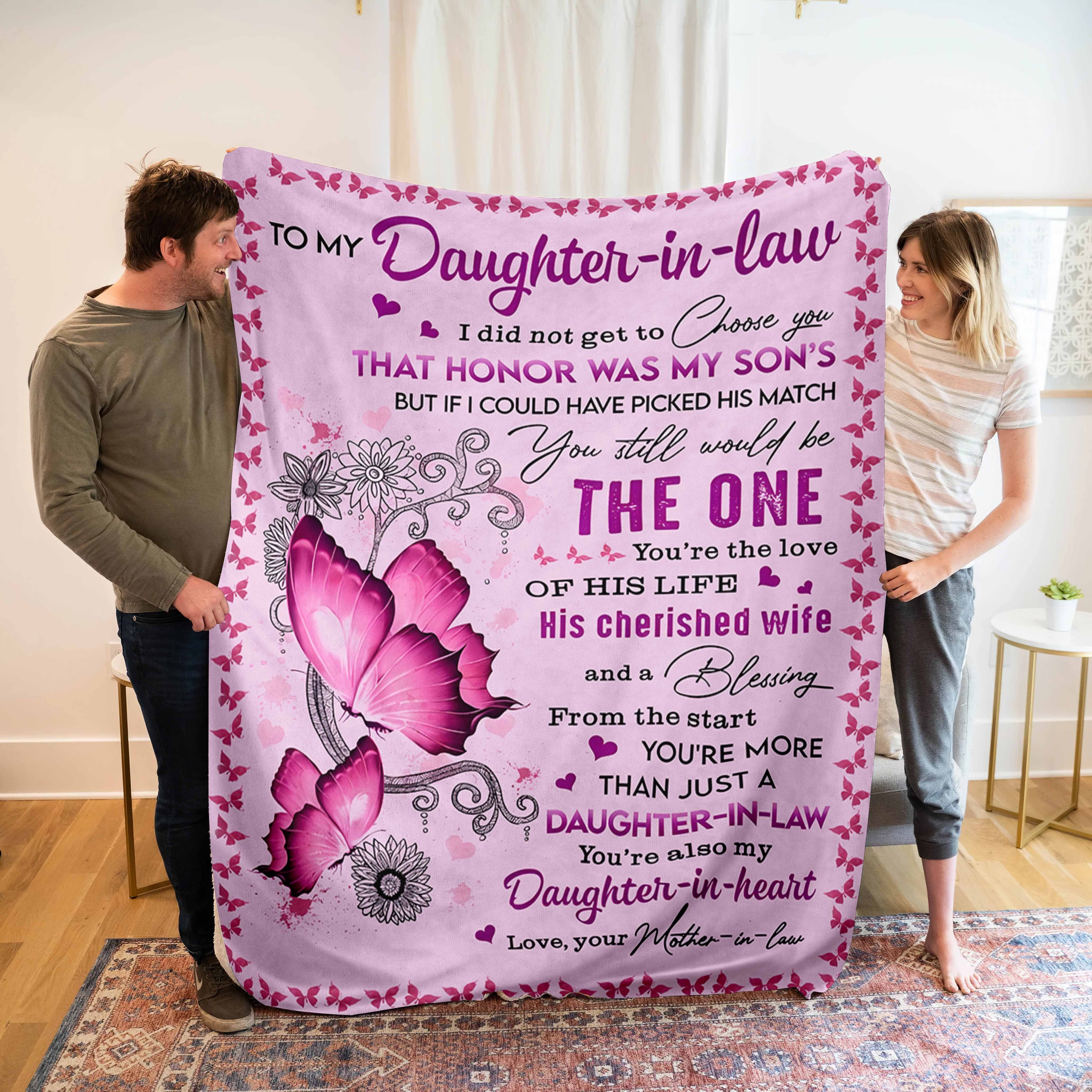 Blanket for 2025 daughter in law