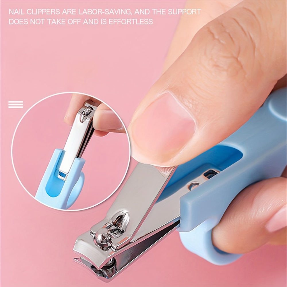 6pcs set comb brush nail clipper scissors set manicure pedicure tool set details 6