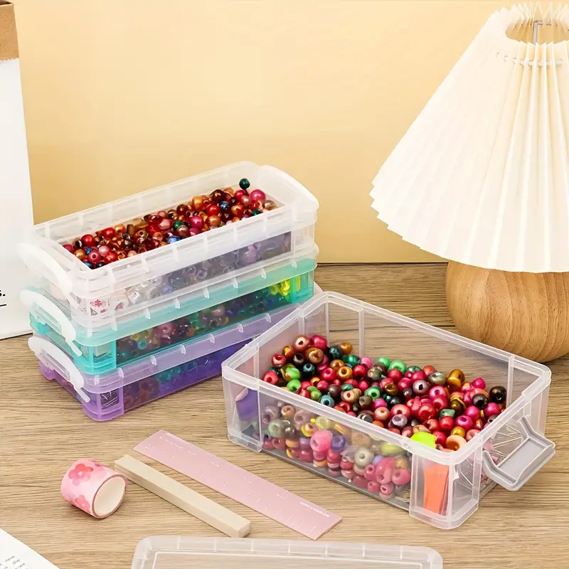 Multi Color Bead Storage Box Portable Diamond Painting - Temu
