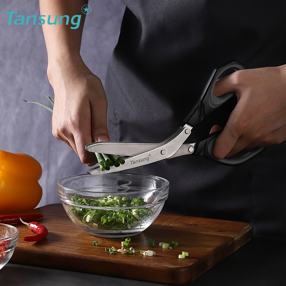 Source Tansung Custom scissors cocina food shallot for high quality  anti-rust kitchen herb scissors on m.
