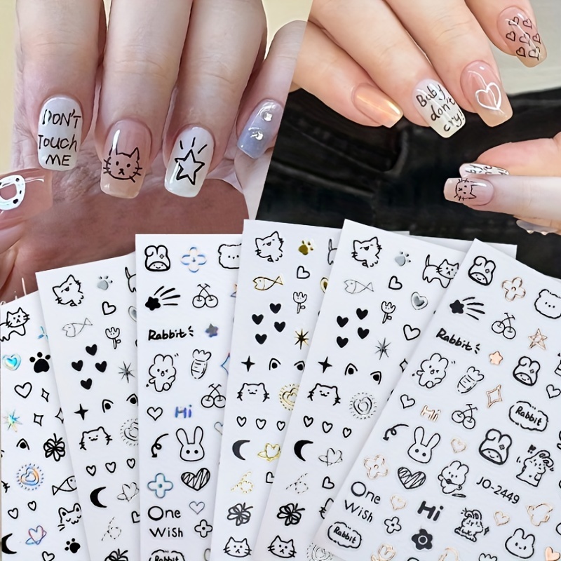 NAIL STICKERS SM. ART 71  Nail Art House Store: Helping Nails Look Gorgeous