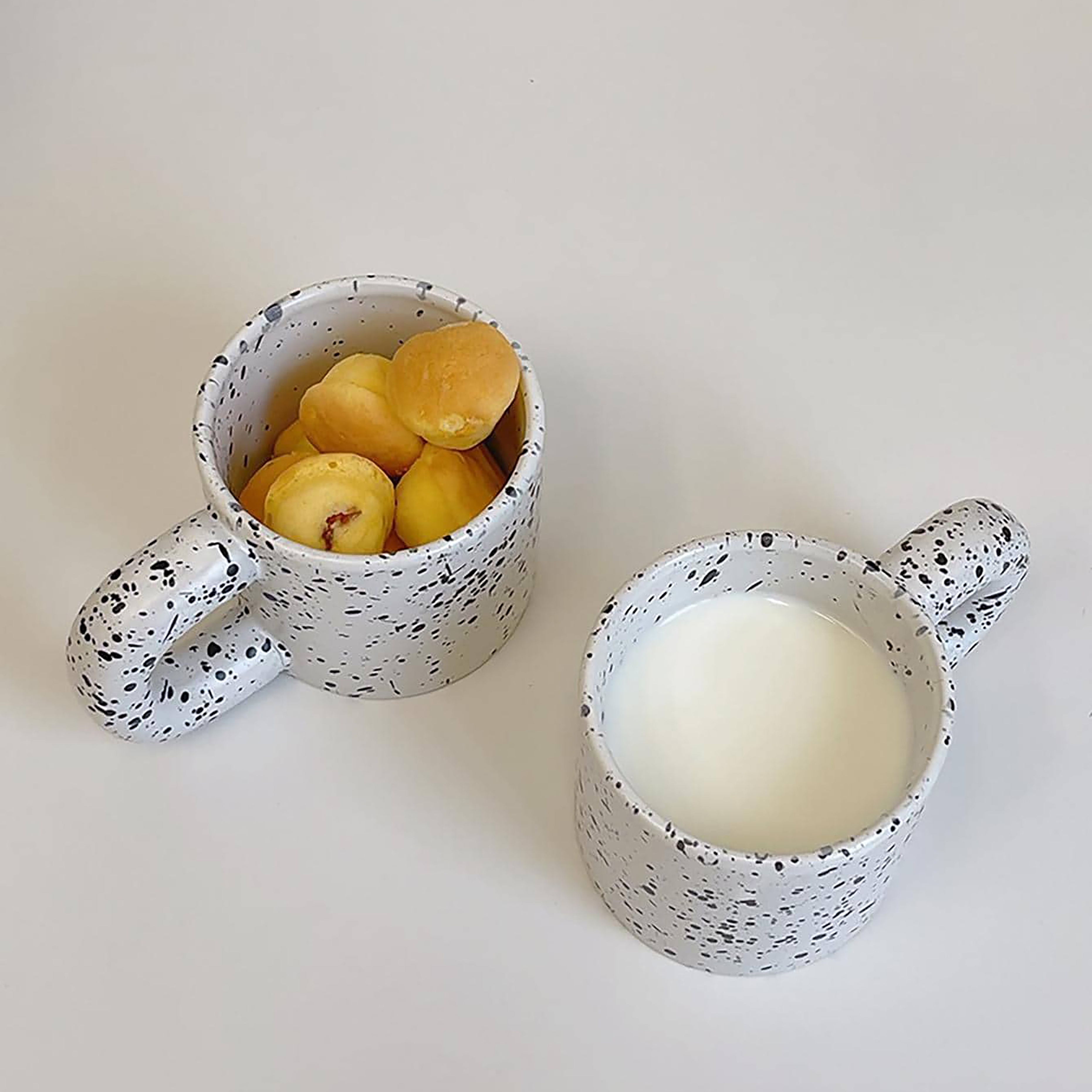Irregular Coffee Mug Ceramic Coffee Cups With Large Handle - Temu