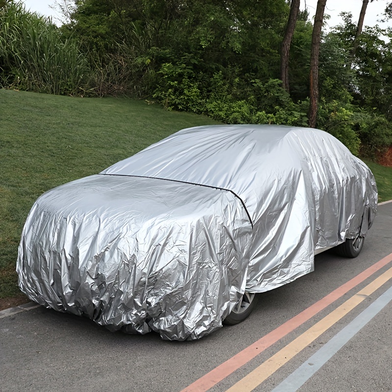 Housse de Voiture, Carrosserie de voiture soleil pluie anti-poussière  couverture étanche S/M/L/XL/XXL bâches de voiture universelles bâche de  voiture