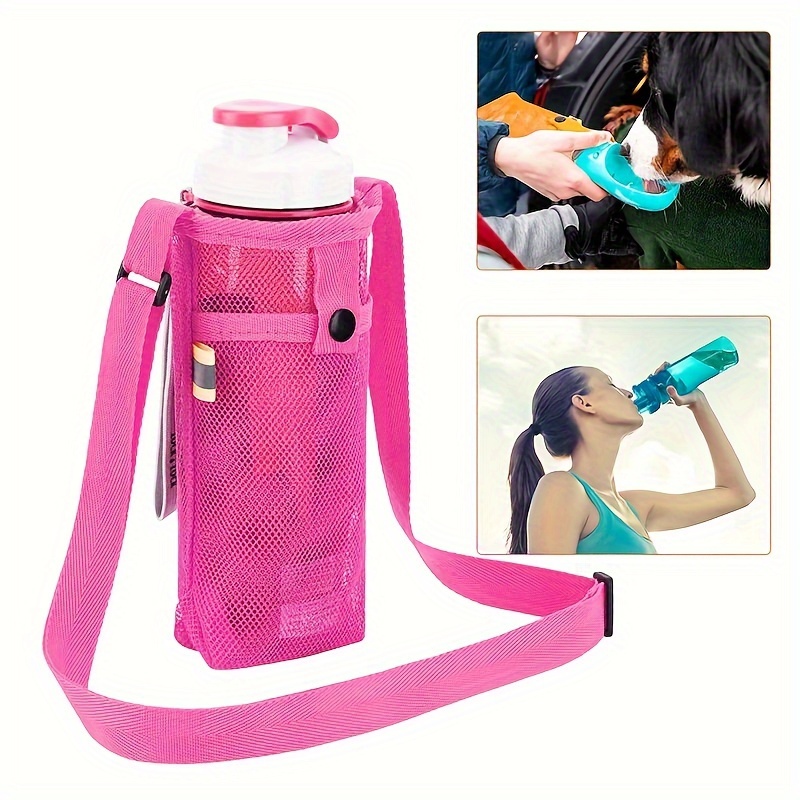 Mesh Clear Water Bottle Carrier Bag Lightweight Water Bottle - Temu