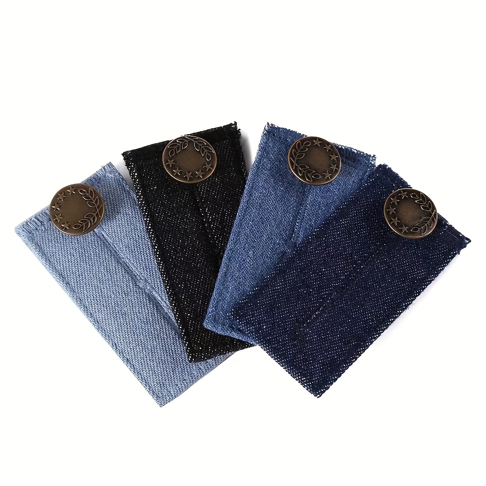 Buy Denim Waist Extender, Waistband Extenders, Button Extender for Pants  Jeans Skirt Trousers Pregnancy with Premium Metal Buttons and 2 Button  Holes, Set of 3 in Assorted Colors Online at desertcartKUWAIT