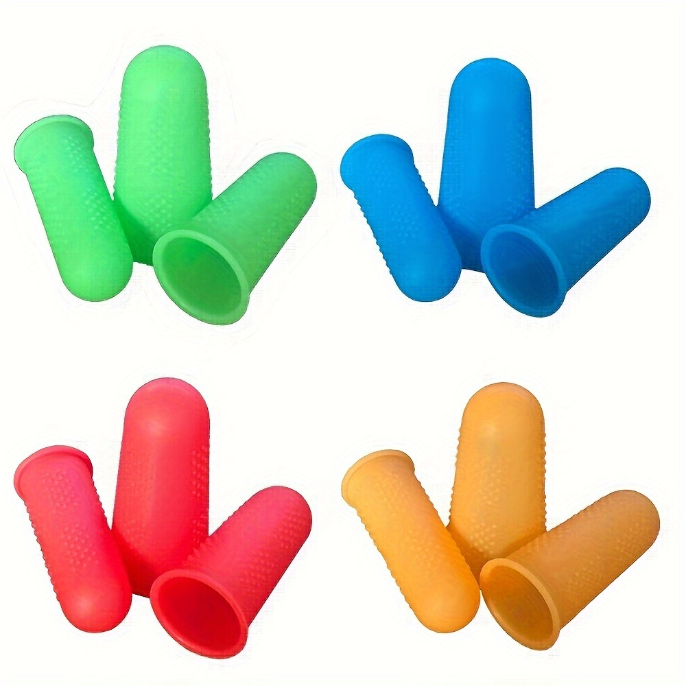 Silicone Finger Protector Sleeve Cover Anti-cut Heat Resistant