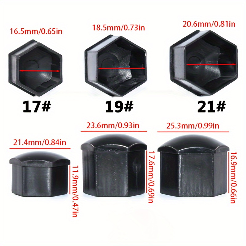 Car Wheel Nut Protection Covers Anti rust Auto Hub - Temu