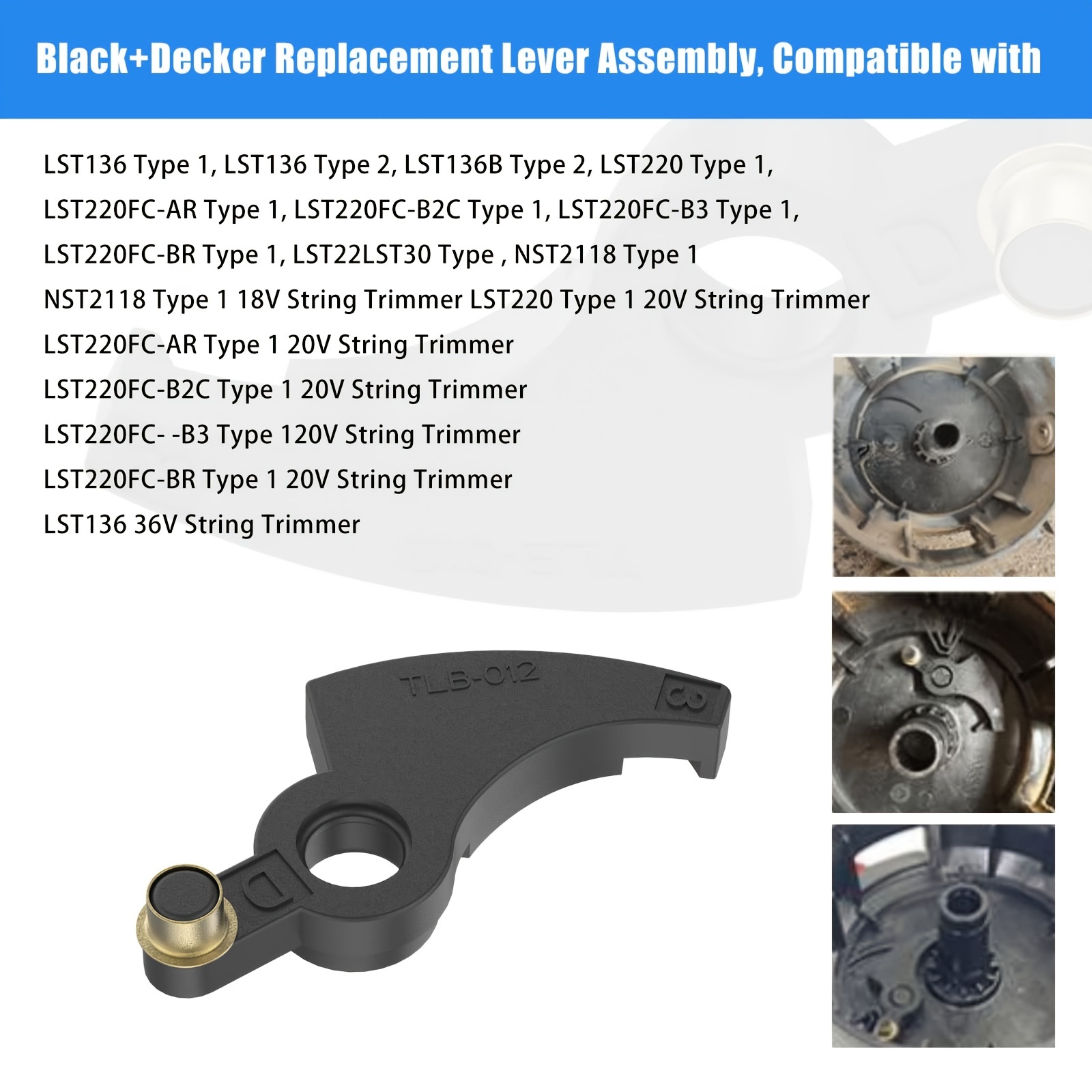 BLACK&DECKER NST2118 18V Cordless String Trimmer 