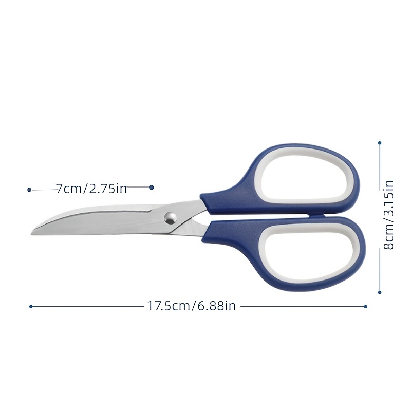 Student Scissors, Sharp Stainless Steel Pointed Tip Blades Shears