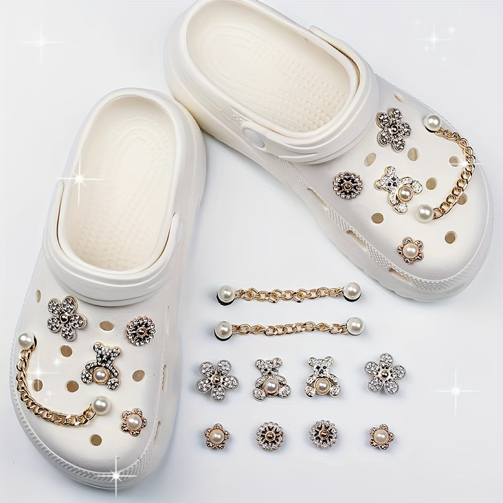 Designer Rhinestone Bears Croc Bling Charms For Crocs, JIBS Clogs, And Kids  Gifts Perfect For DIY Animal Shoe Party Decoration And Accessories From  Looky_sky, $25.08