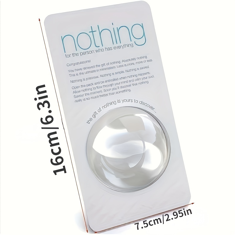 Funny Christmas Gift, the Gift of Nothing, Gag Gift 