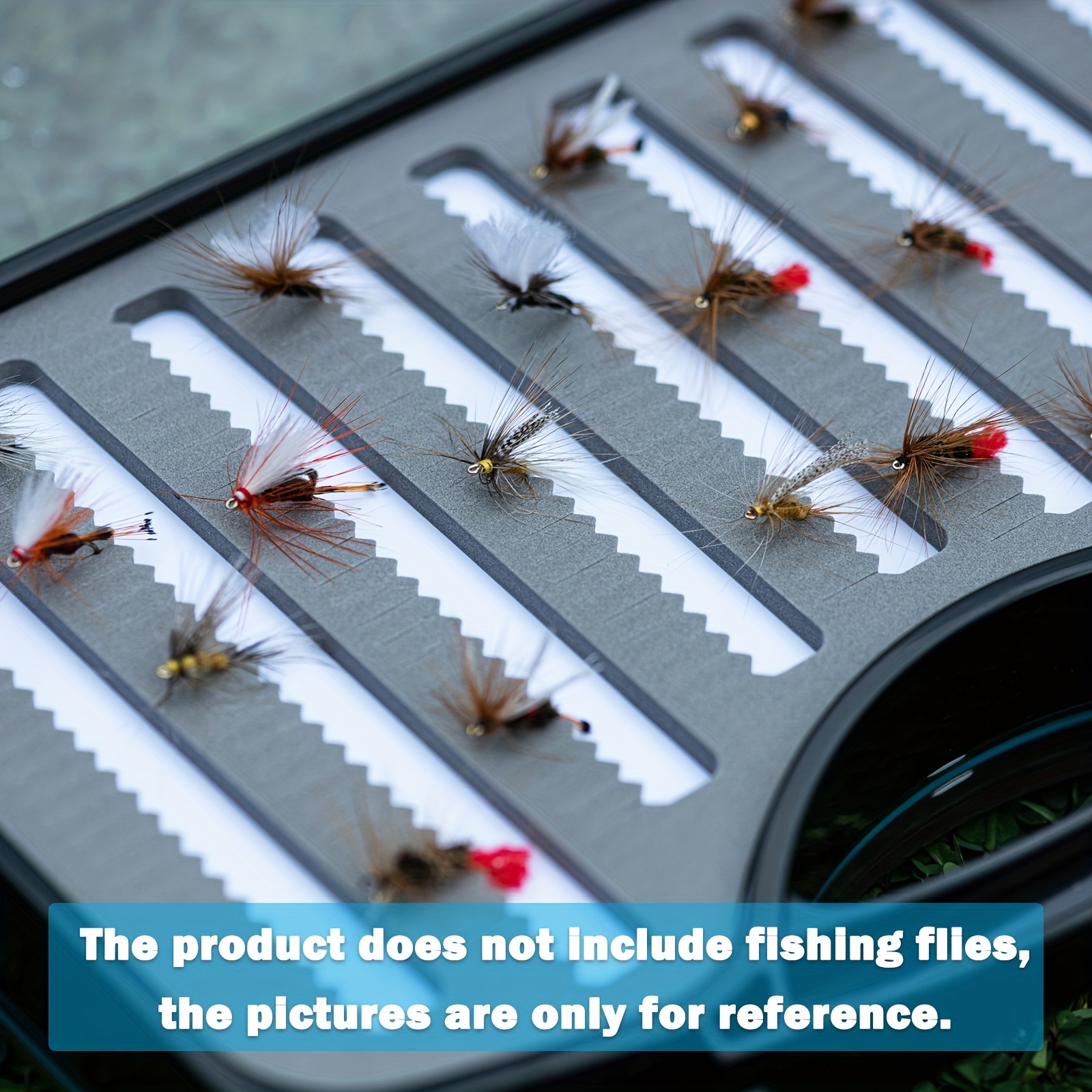 Waterproof Fly Fishing Box Double Sided Transparent - Temu