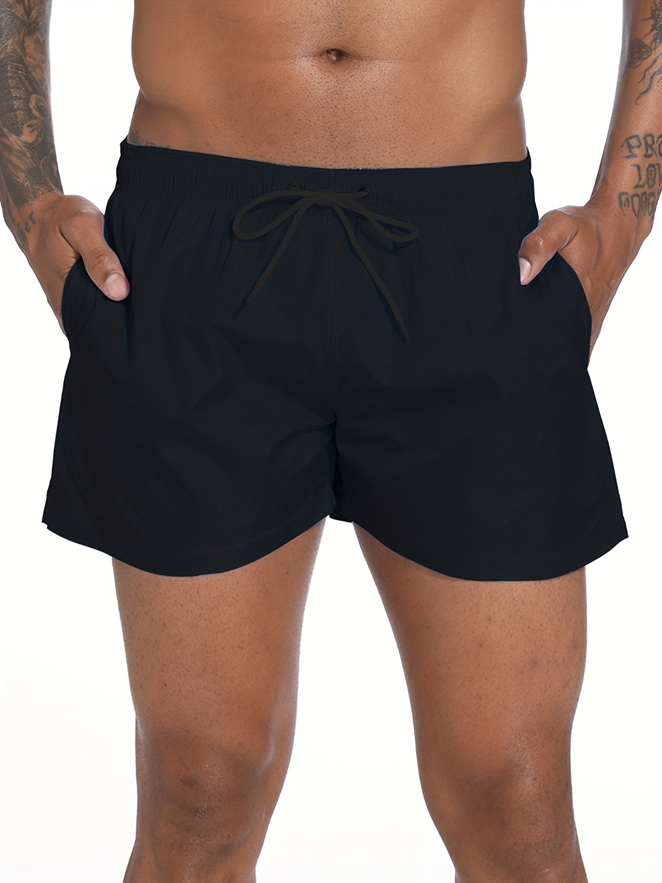 Men's Quick Drying Hawaiian Board Shorts, Casual Swim Trunks