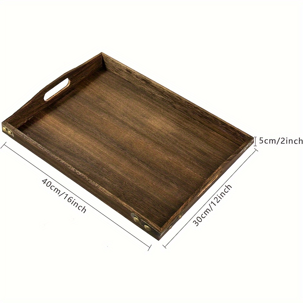 Wooden eating clearance trays