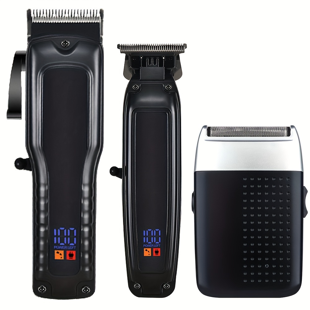 Professional Hair Clippers Cordless Barber Shaving Machine - Temu