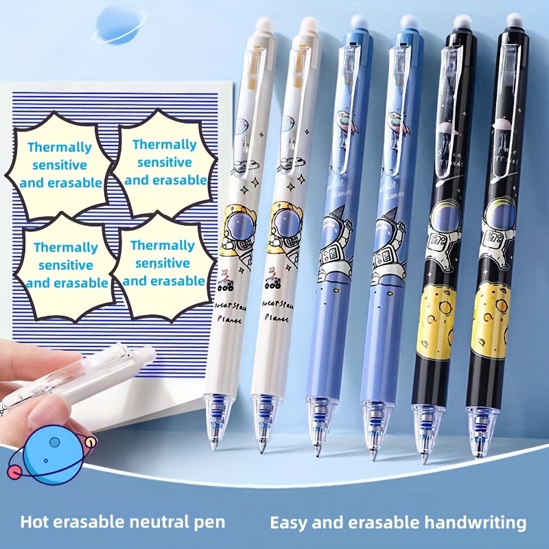 Blue Erasable Gel Pens Perfect For Students Office - Temu