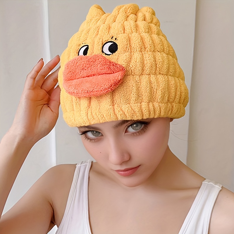 E-shop Neue niedliche Haartrockenhaube, Kopftuch-Handtuch für Damen, Handtuch ohne , super saugfähig schnelltrocknend