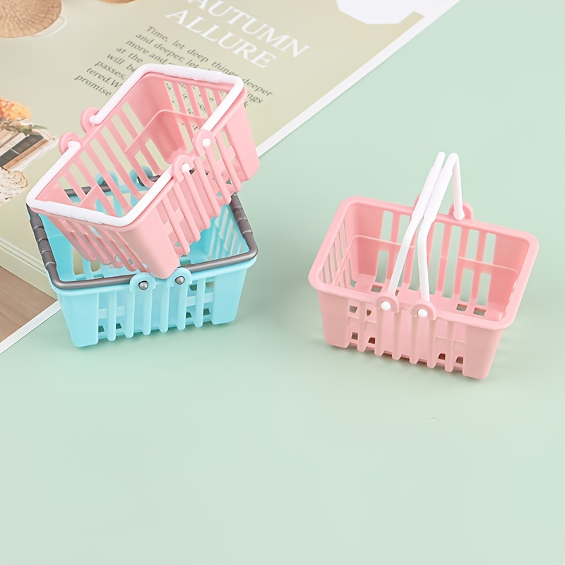 Miniature Shopping Basket Mini Baskets - Temu