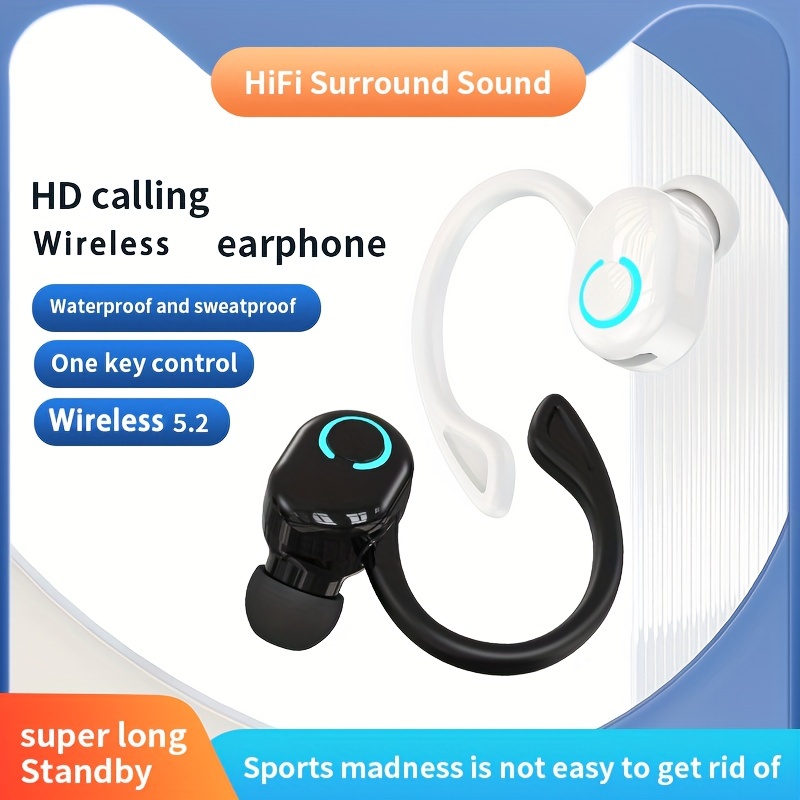 Casque sans fil Bluetooth Écouteurs et casque pour filles Samsung Sport et  carte SD avec micro Hifi stéréo Ios Android dans le téléphone