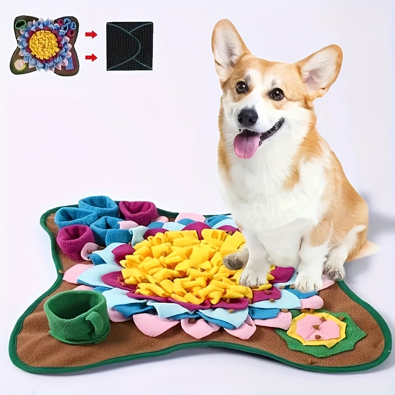 1pc Pet Sniffing Mat With Christmas Theme, Suitable For Cats