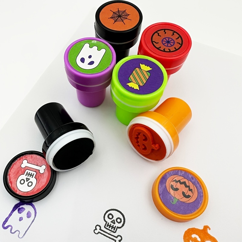 Cartoon Stamp Creative Animal Stamps Halloween - Temu