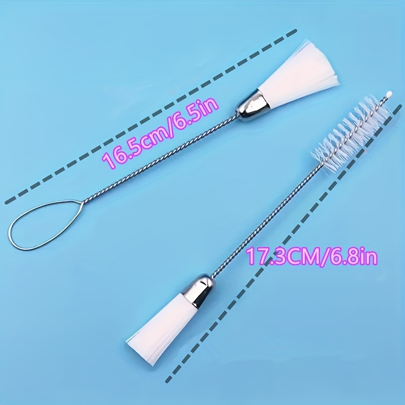 2pcs Double Ended Sewing Machine Cleaning Brushes Computer