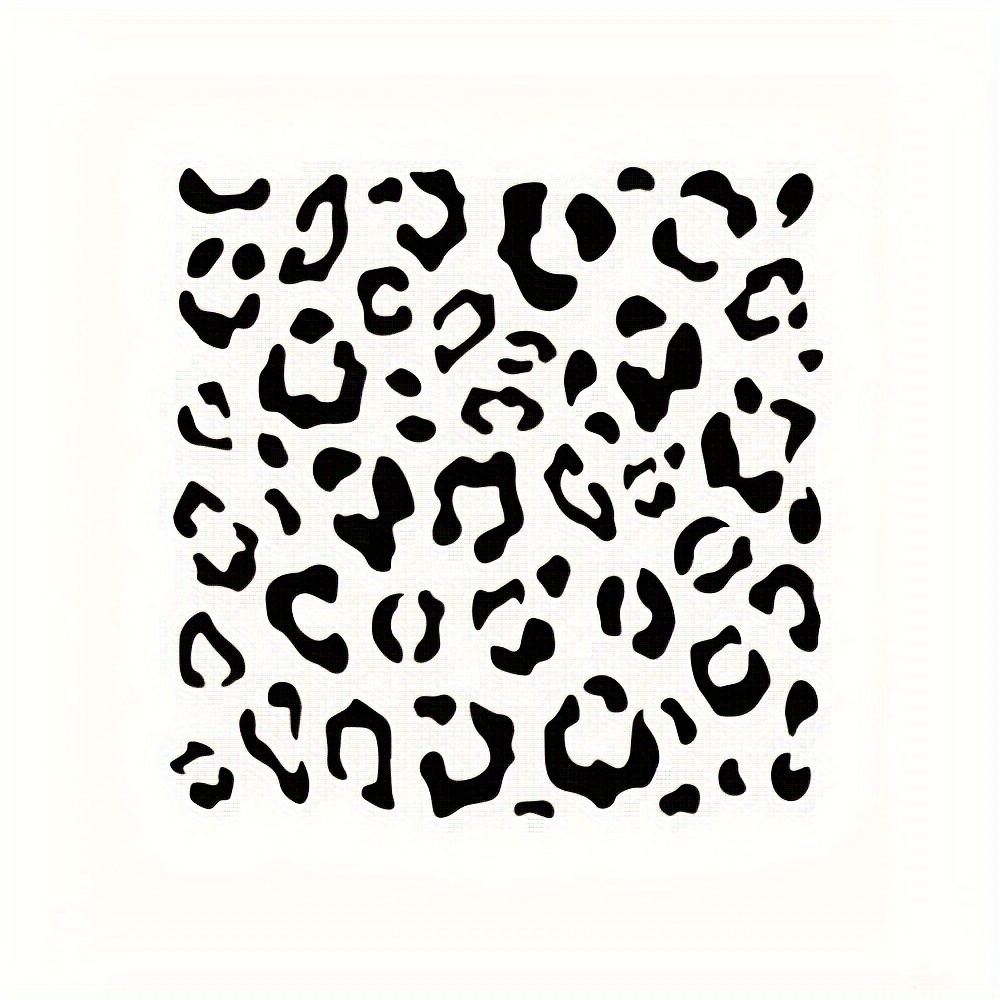 Black and White Leopard Print SVG - Free SVG files