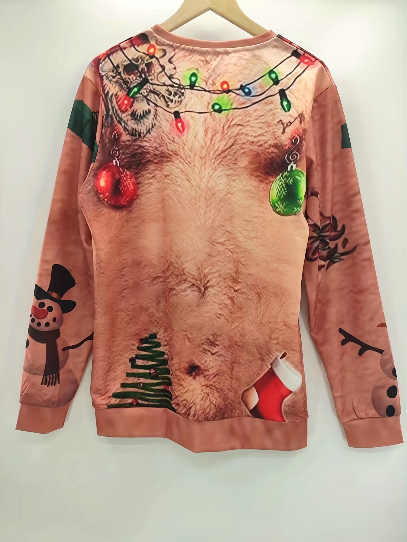 Hairy clearance belly sweater