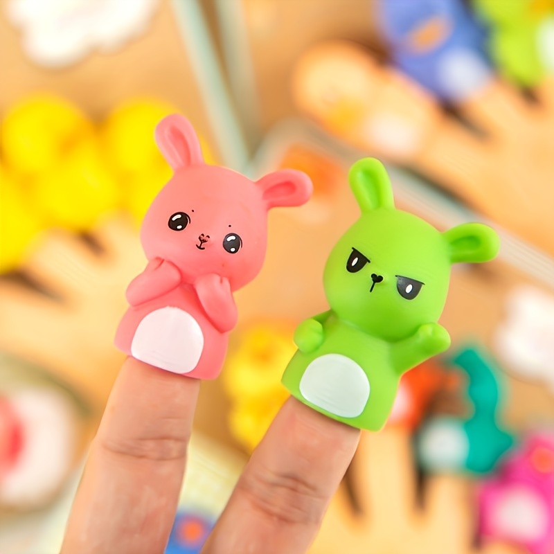 Baby Finger Puppets Toys Tell Story Educational Cartoon Props for Kids  Children