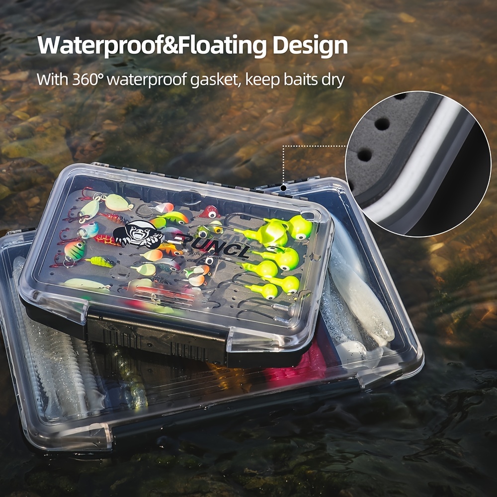 Waterproof Fishing Tackle Box Fishing Tackle Organizer - Temu