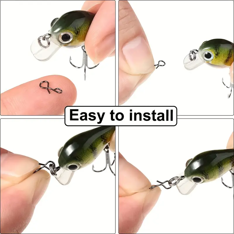 Fly Fishing Snaps Stainless Steel Fly Fishing Snap Hooks - Temu