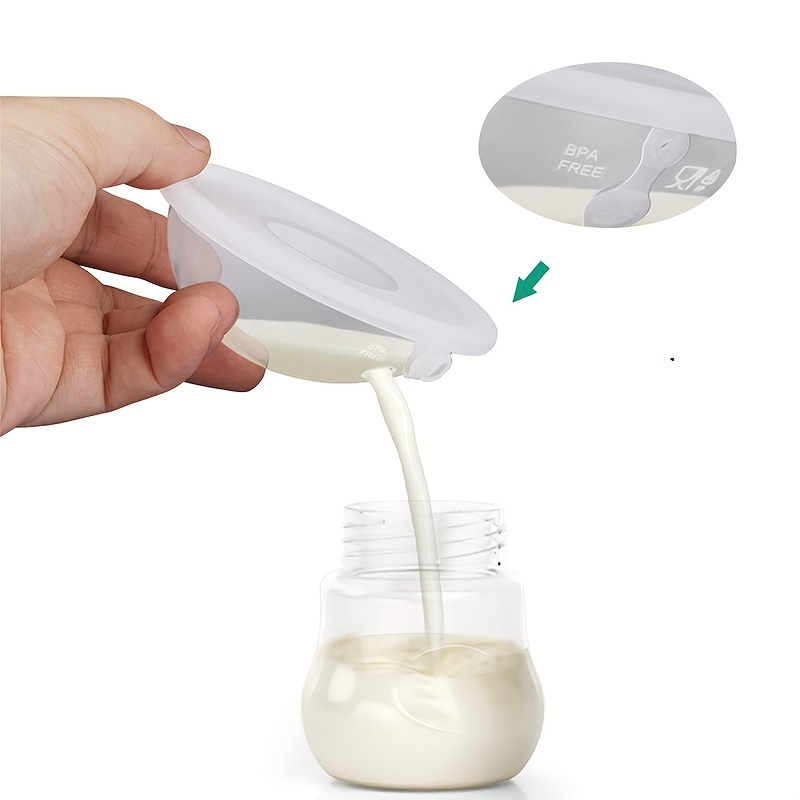 New Model with Plugs! Breast Shell & Milk Catcher for Breastfeeding Relief  (2 in 1) Protect Cracked, Sore, Engorged Nipples & Collect Breast Milk