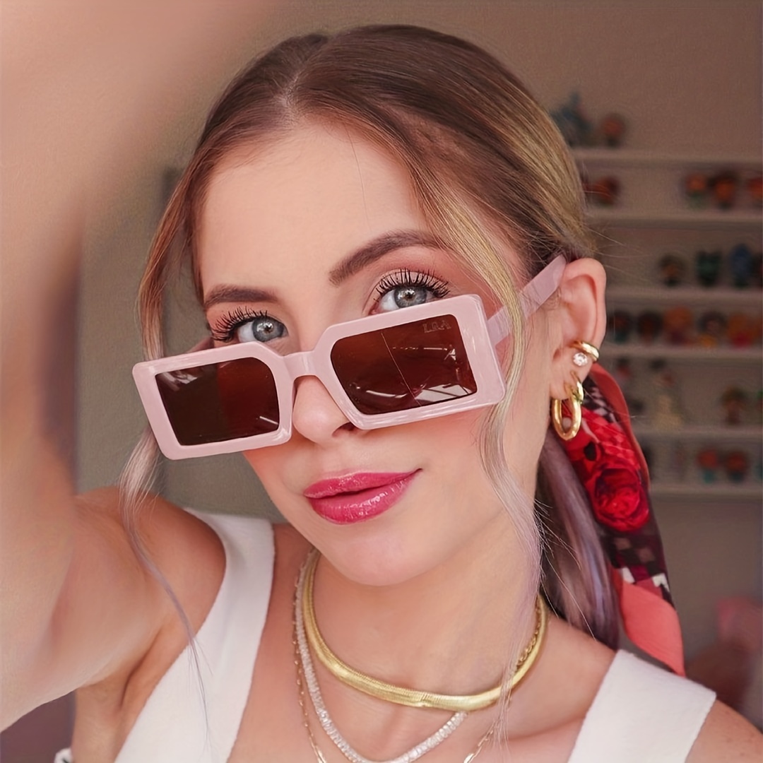 Small Frame Square Sunglasses for Women