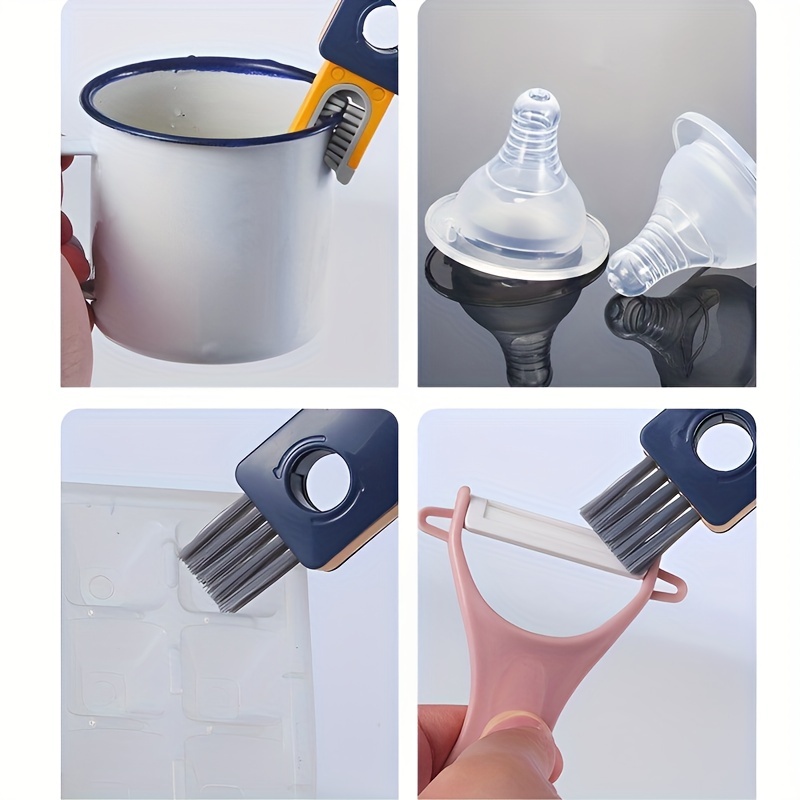 4in1 Bottle Mouth Cleaning Brush Multifunctional Cup Cleaning