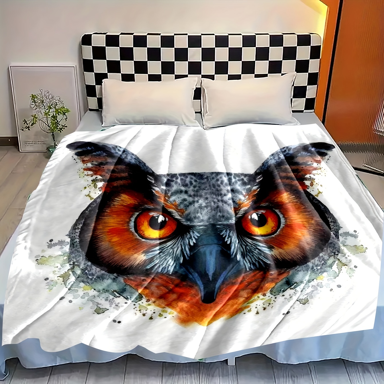 Super Soft Flannel Hd Digital Printing Blanket Personality Temu