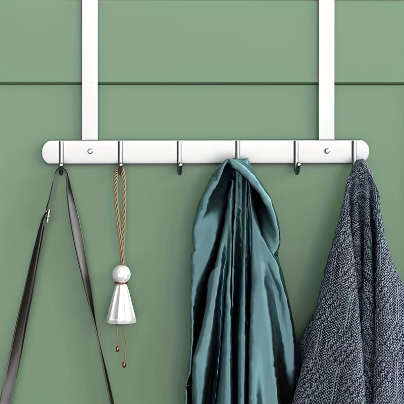 Over The Door Bathroom Organizer Door Hanger With Towel - Temu