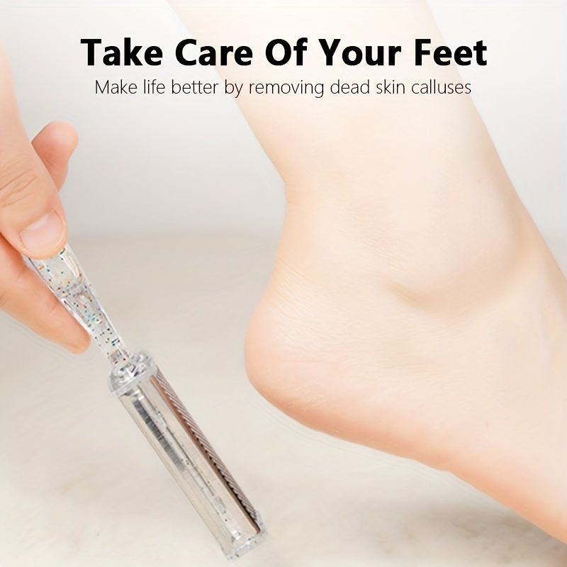 1pc Foot Scrubber Tool To Remove Dead Skin, Exfoliate And File Calluses And  Corns