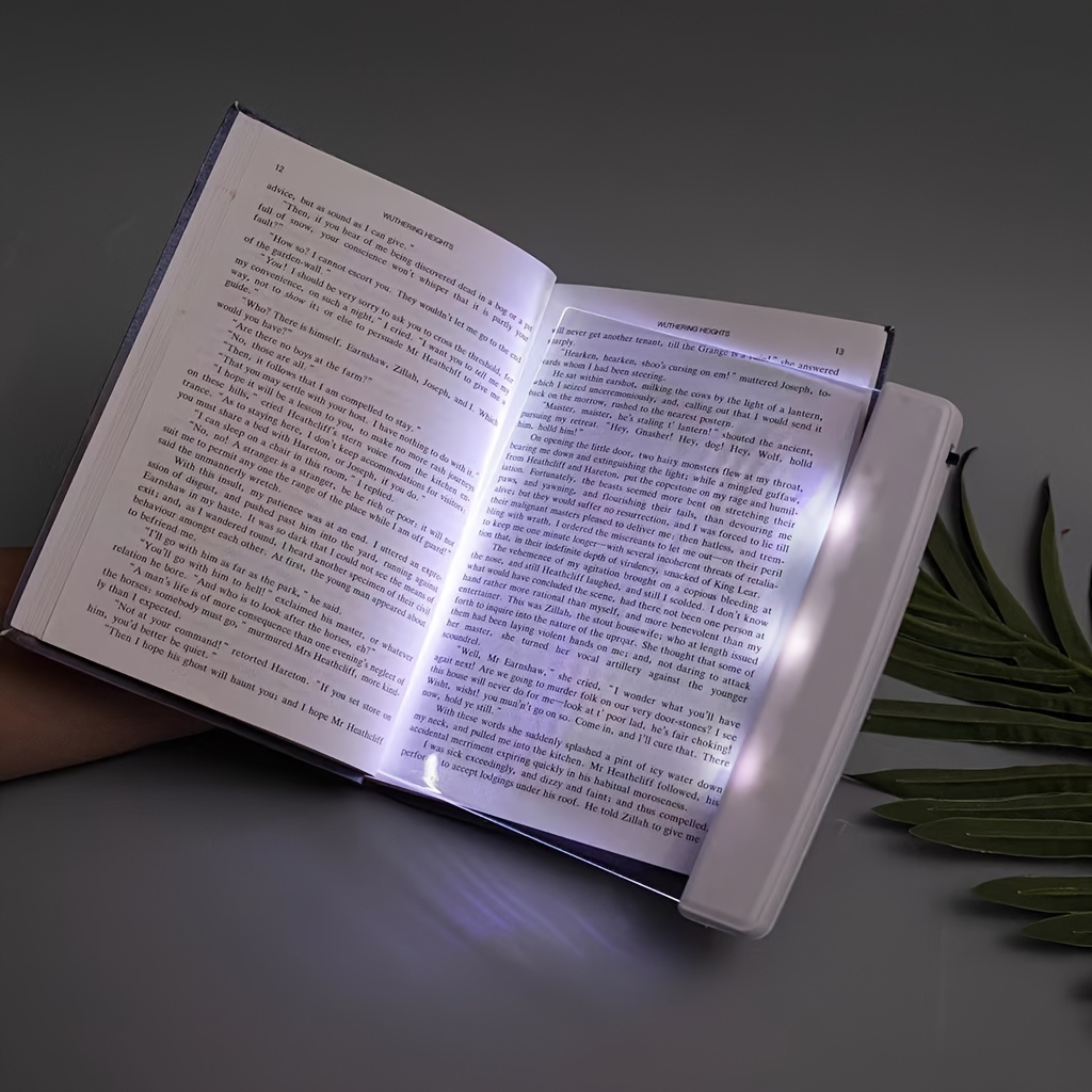 1pc Creativo Lampada a Libro Pieghevole, Touch LED Libro Luce Notturna,  Lampada di Carta Legno Grano Scrivania - Temu Italy