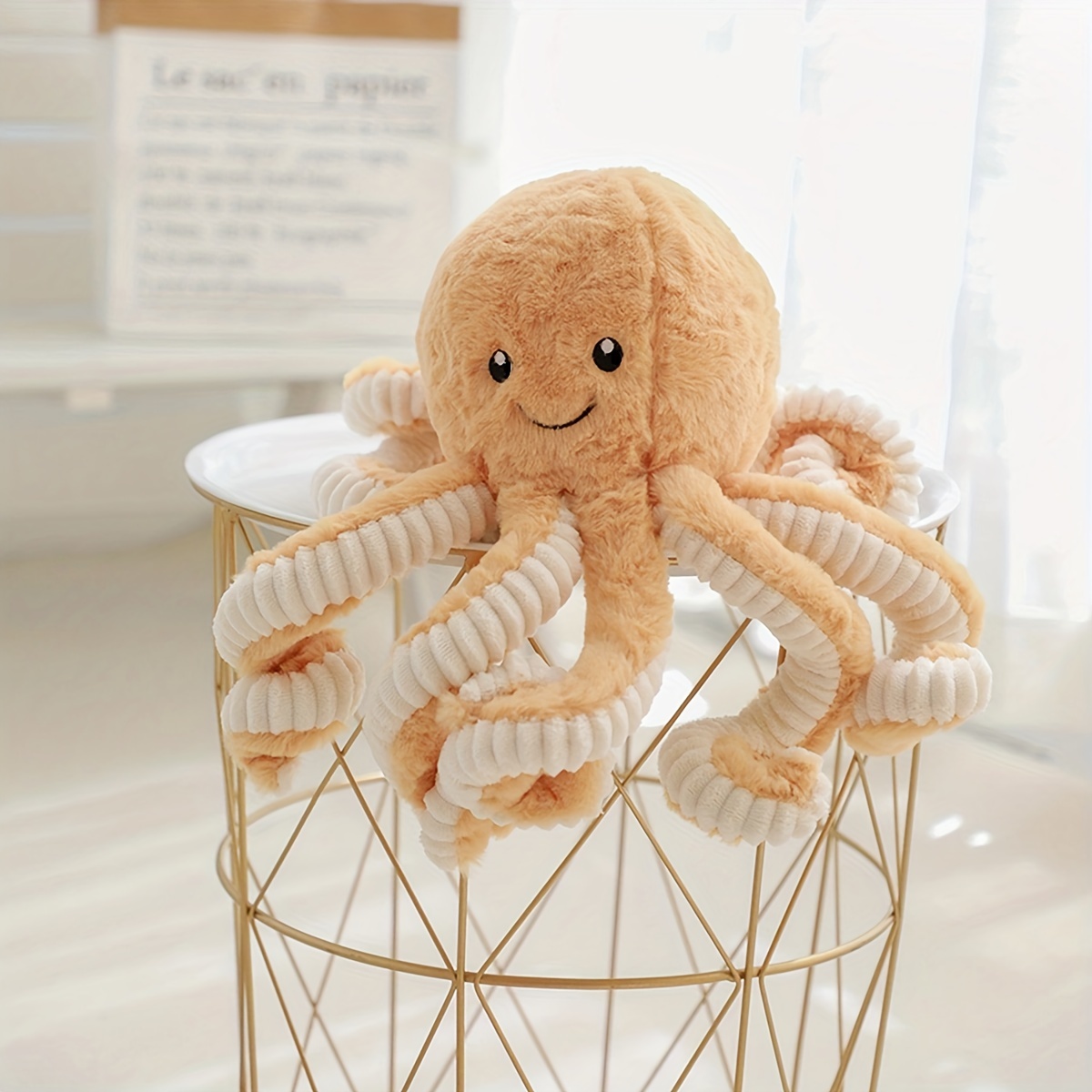 Octopus Pillow Toy - Temu