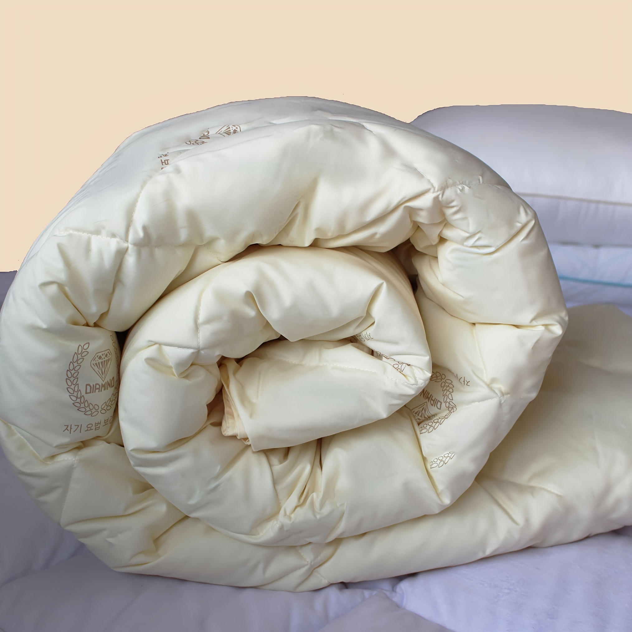 Square Pillow Insert in Down Alternative Microfiber