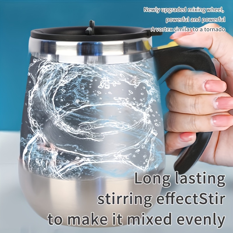 Self Stirring Mug - Magnetic Electric Auto Mixing Cup, Shaker Bottle,  Vortex Mix